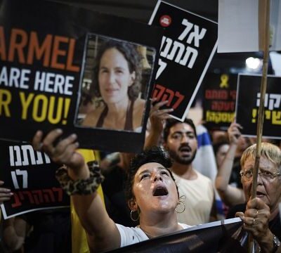 Heartbroken relatives of hostages protest against Netanyahu’s failure to secure deal