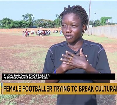 South Sudan’s Filda Bandas: Breaking barriers as a female footballer
