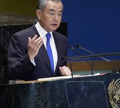 China’s FM calls on world powers to work together in tackling global challenges