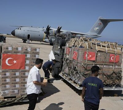 Lebanon receives Turkish aid amid escalation with Israel