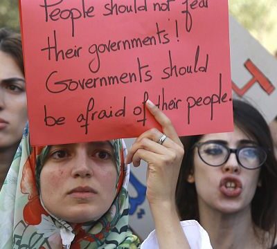Tunisians protest against President Kais Saied before October 6 election