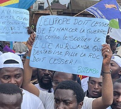 Protesters in eastern DRC denounce Rwanda and rebel negotiations