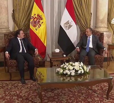 Egypt, Spain renew calls for ceasefires in Gaza and Lebanon