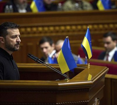 Ukrainian president presents ‘victory plan’
