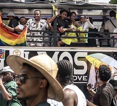 Hundreds gather for Pride march in Johannesburg