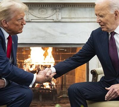 Trump and Biden promise smooth transition of power in Oval Office meeting