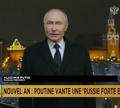 Putin praises Russia’s soldiers in New Year’s address