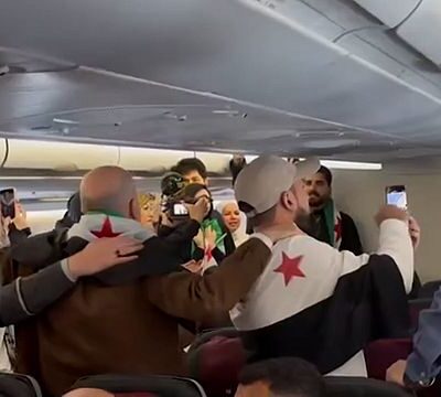 Syria reopens international air travel as Qatar Airways flight lands in Damascus