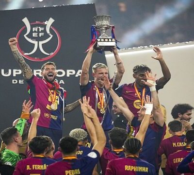 Barcelona thrash Real Madrid again to win Spanish Super Cup final 5-2