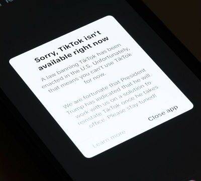 TikTok went dark in the US hours before a federal ban came into effect