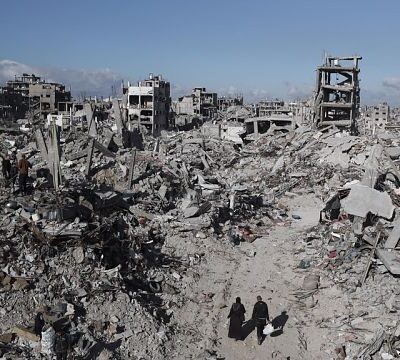In Gaza, Palestinians return to their destroyed homes after 15 months of conflict
