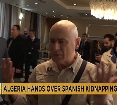 Freed Spanish hostage arrives safely in Algiers