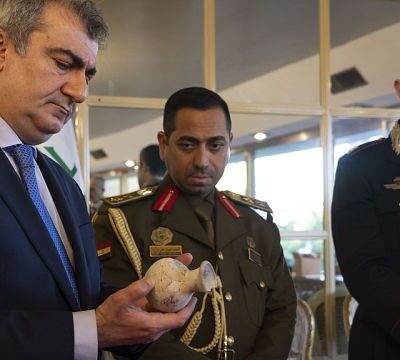 Stolen Iraqi artefacts returned from Italy