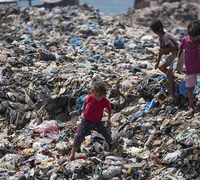 Gaza faces health crisis as uncollected rubbish piles up after ceasefire