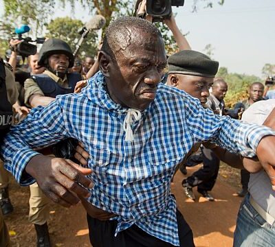 Detained Ugandan opposition leader briefly taken ill after hunger strike