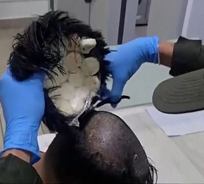 Colombian man arrested for hiding cocaine under toupee at Cartagena airport