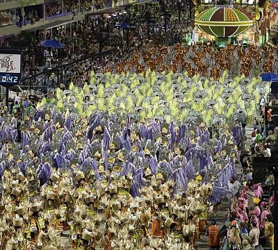 Dancers gear up for Rio Carnival