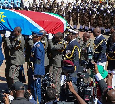 Namibia’s ‘founding father’ Sam Nujoma honoured in state funeral