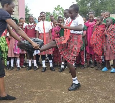 Maasai Girls learn self-defence to fight Gender-Based Violence