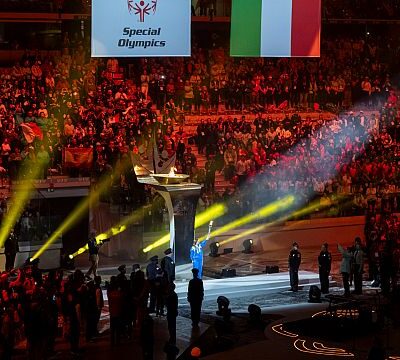 Namibia and Kenya face off in special olympics floorball clash