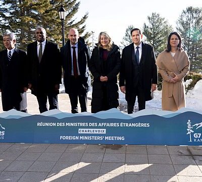 G7 diplomats express support for Ukraine and condemn global conflicts