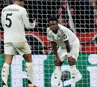 Ancelotti on Vinicius Junior’s training absence: ‘He’s just tired’