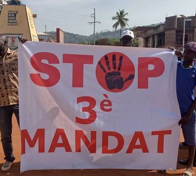 Central African opposition leads mass protest against Touadéra’s third-term bid