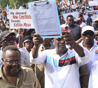 Tanzania opposition says jailed leader not seen by family, lawyers