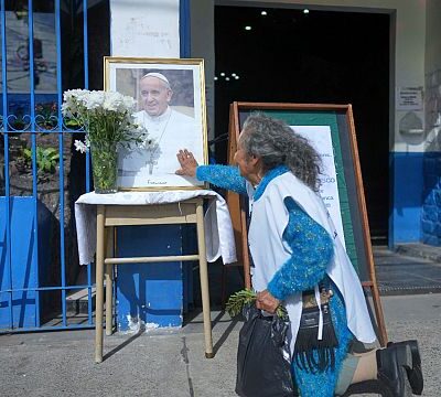 Goma joins global mourning for Pope Francis