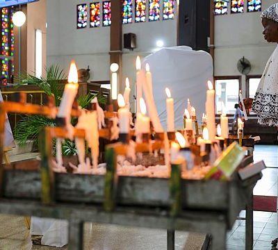 Ghanaian Catholics gather for requiem mass in Accra in honour of Pope Francis