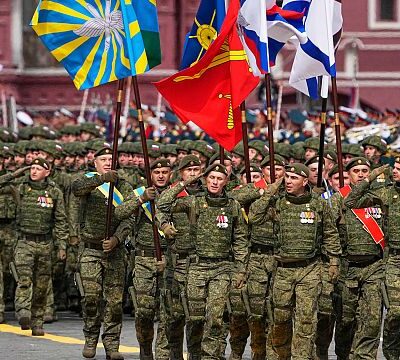 Russia stages massive victory day parade, Putin hails troops in Ukraine as foreign leaders attend