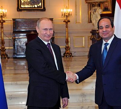 Putin meets Egypt’s el-Sissi as trade ties grow