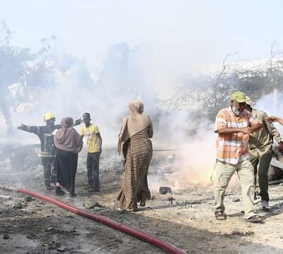 At least three killed after AU military helicopter crashes in Somalia’s Mogadishu airport
