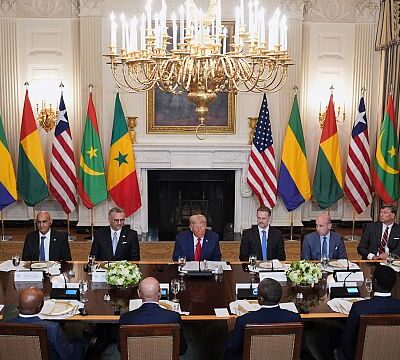 “Great economic potential in Africa”: five African leaders have lunch with Trump