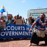 ‘States must ACT NOW’: Climate activists protest outside ICJ