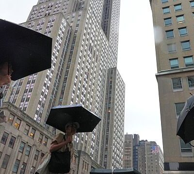 Heavy rain triggers flash floods and travel chaos on US East Coast