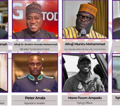 Ghana ministers, ruling party official killed in army helicopter crash