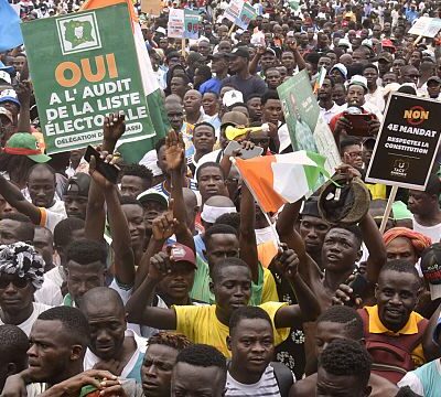 Ivory Coast: thousands protest against Ouattara’s fourth term bid
