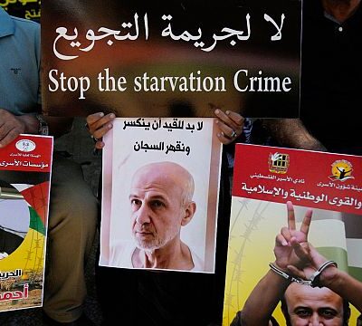 Protest erupts in Ramallah in support of Palestinian leader Marwan Barghouti