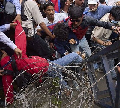 Deadly clashes in Kathmandu after social media ban sparks protests