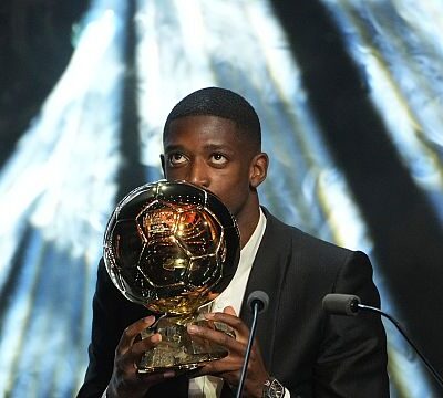 French player Ousmane Dembélé wins men’s Ballon d’Or