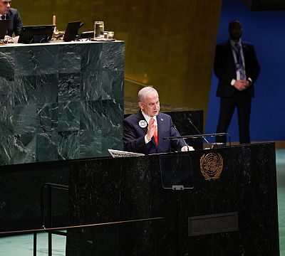 Netanyahu faces walkout at UN as he condemns Palestinian statehood recognition