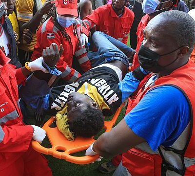 Police open fire at crowds mourning Raila Odinga, killing at least two people