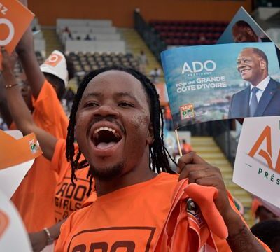 Ivory Coast leader urges young people to vote in presidential poll