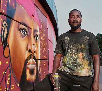 Graffiti transforms Conakry’s walls into canvases for change