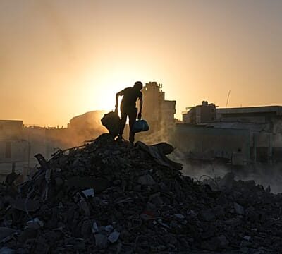 Gaza City faces public health crisis amid waste management blockade
