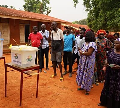 Guinea Bissau goes to polls with president seeking a second term in office