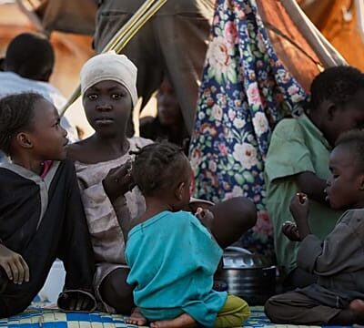 Hundreds of children flee to Tawila camp amid violence in Sudan’s west Darfur