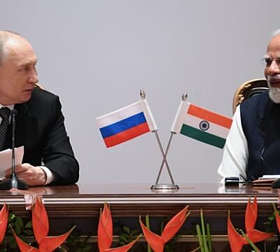 Putin says Russia and India will boost their annual trade