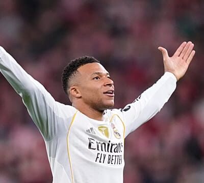 Mbappé just five goals short of beating Ronaldo’s 2013 Real Madrid record